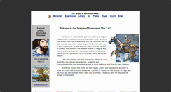 Desktop Screenshot of manannan.net